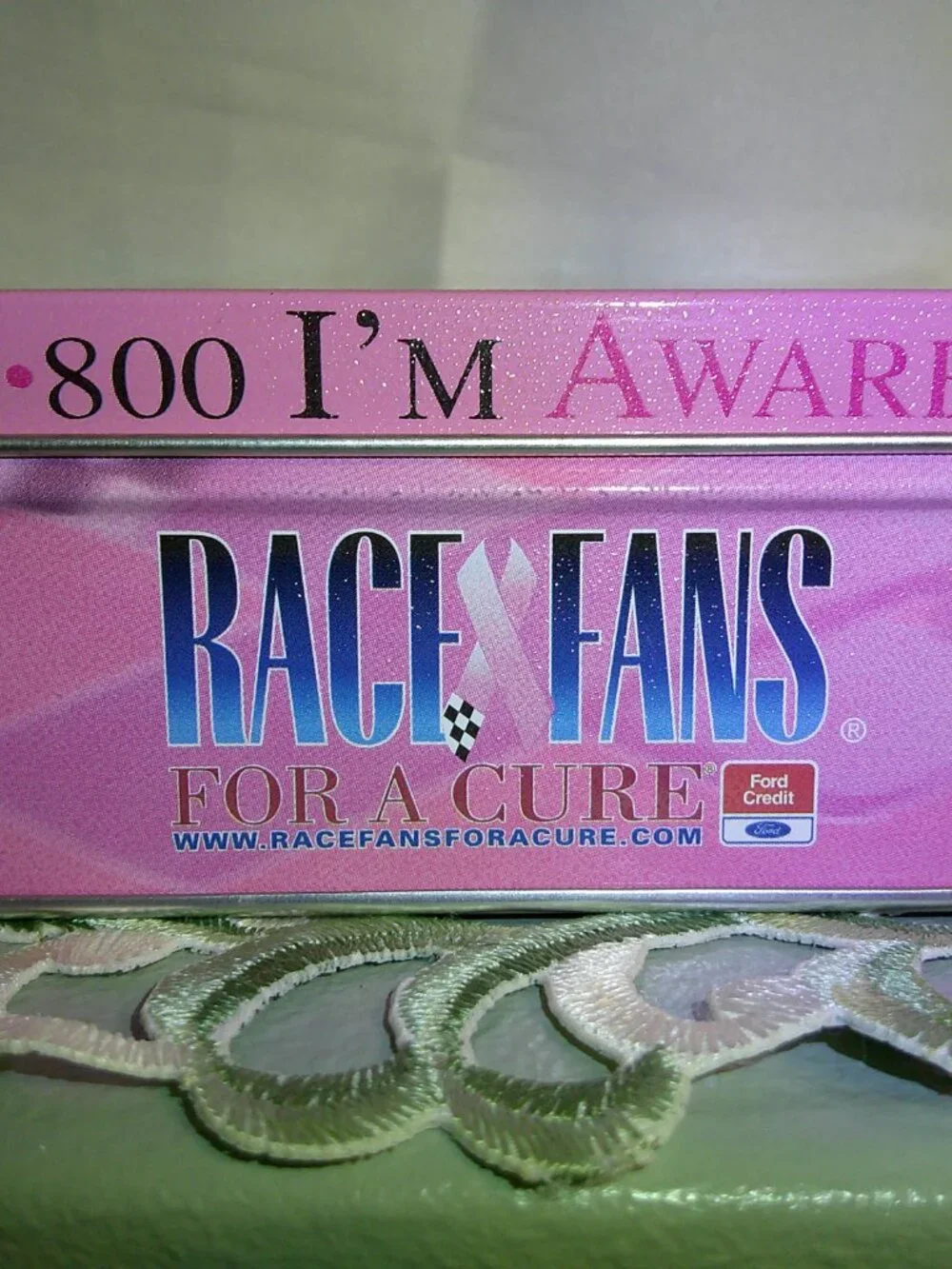 2004 RCCA Race Fans For a Cure Dale Jarrett #88, 1:64 Cars UPS Breast Cancer Tin